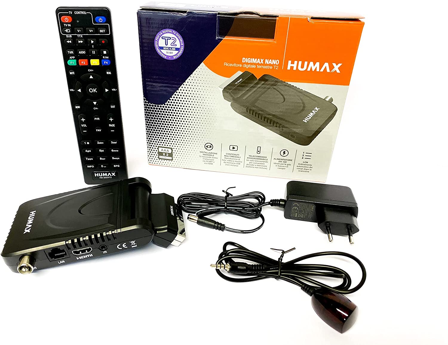 Humax - Decoder digitale terrestre DVB-T2 HD