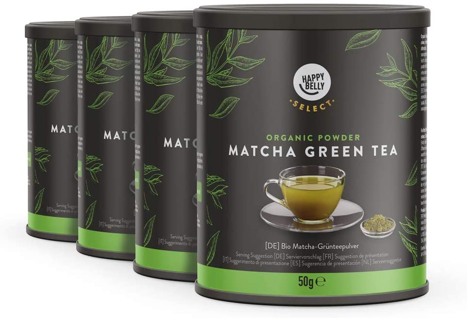 Polvere di tè verde matcha di Happy Belly Select