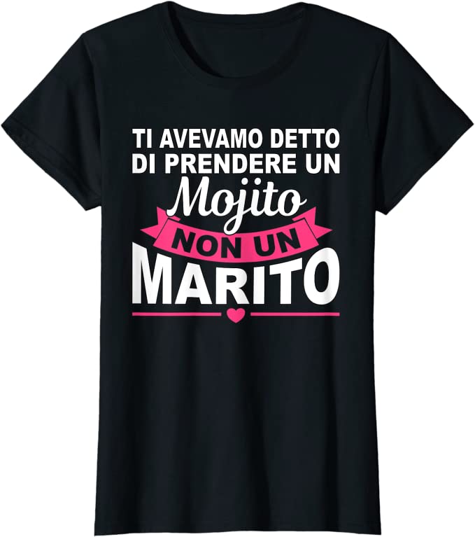 T-shirt per le amiche della sposa con scritta divertente