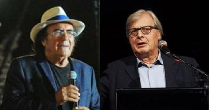 Al Bano Carrisi e Vittorio Sgarbi tra fischi e insulti all'Arena di Verona