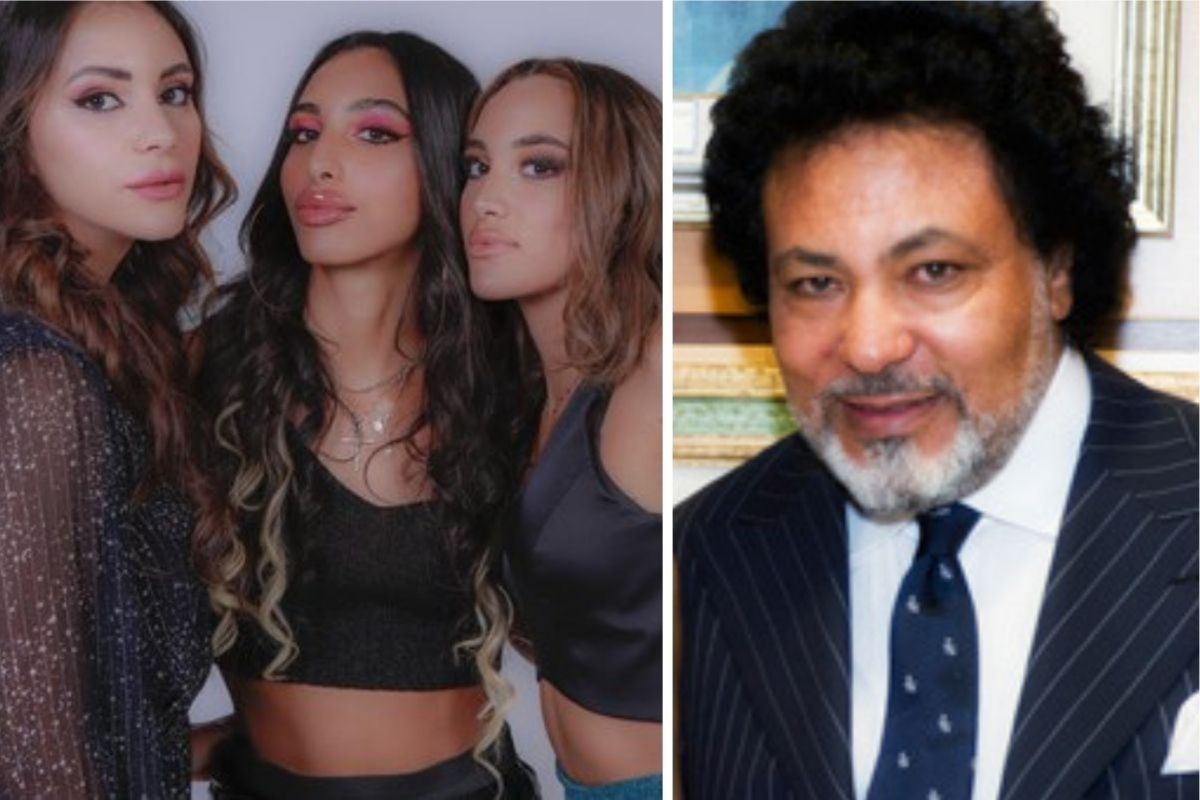 Sorelle Selassiè e papà GF Vip