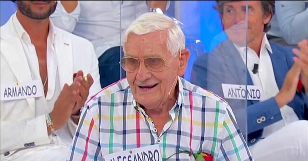 UeD: al trono over si presenta Alessandro il cavaliere di ben 91 anni. L’amore non ha età