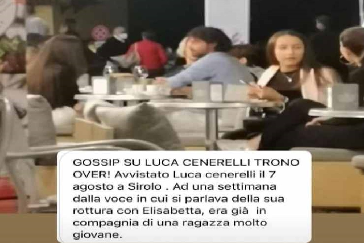 UeD: Luca Cenerelli beccato in compagnia di una giovanissima ragazza