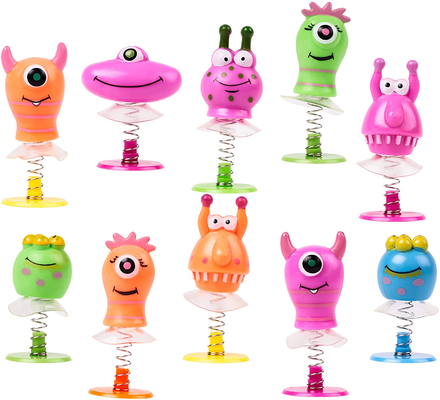 36 Monster Jump ups, Giocattoli mostri rimbalzanti per bambini