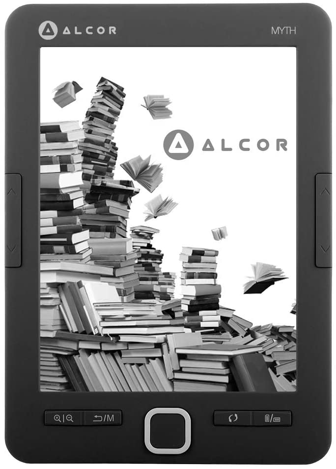 Alcor Myth 5999561502632 - Lettore e-book da 4 GB, colore: Nero