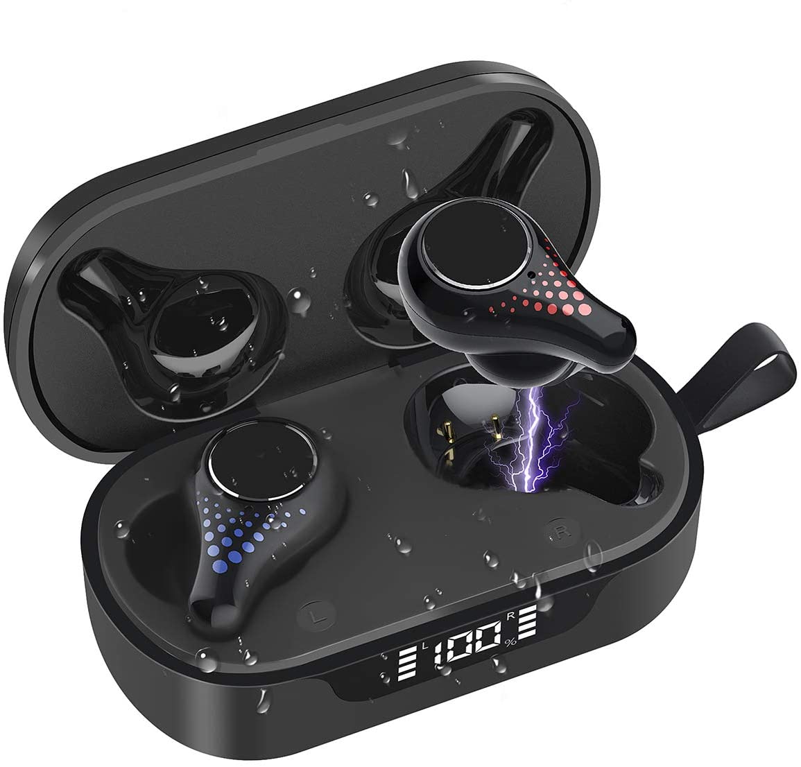 Arsiperd Auricolari Bluetooth 5.0 Senza Fili, in Ear Wireless Sport Cuffie Mic-Incorporato