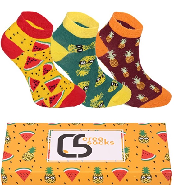 Crea Socks, Calze divertenti da uomo con frutta