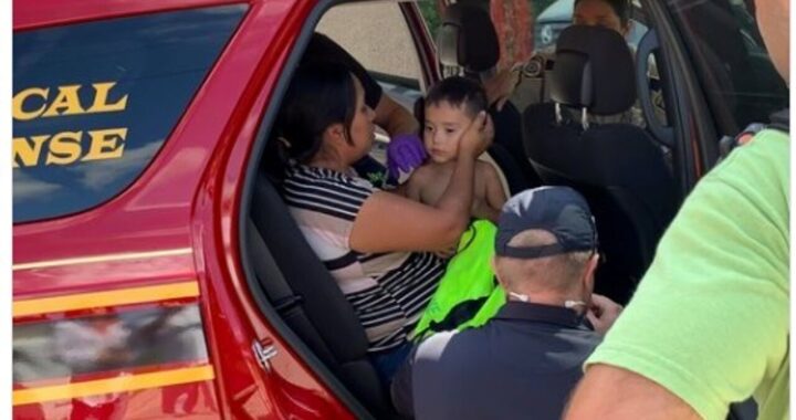 Bimbo di 3 anni scomparso ritrovato