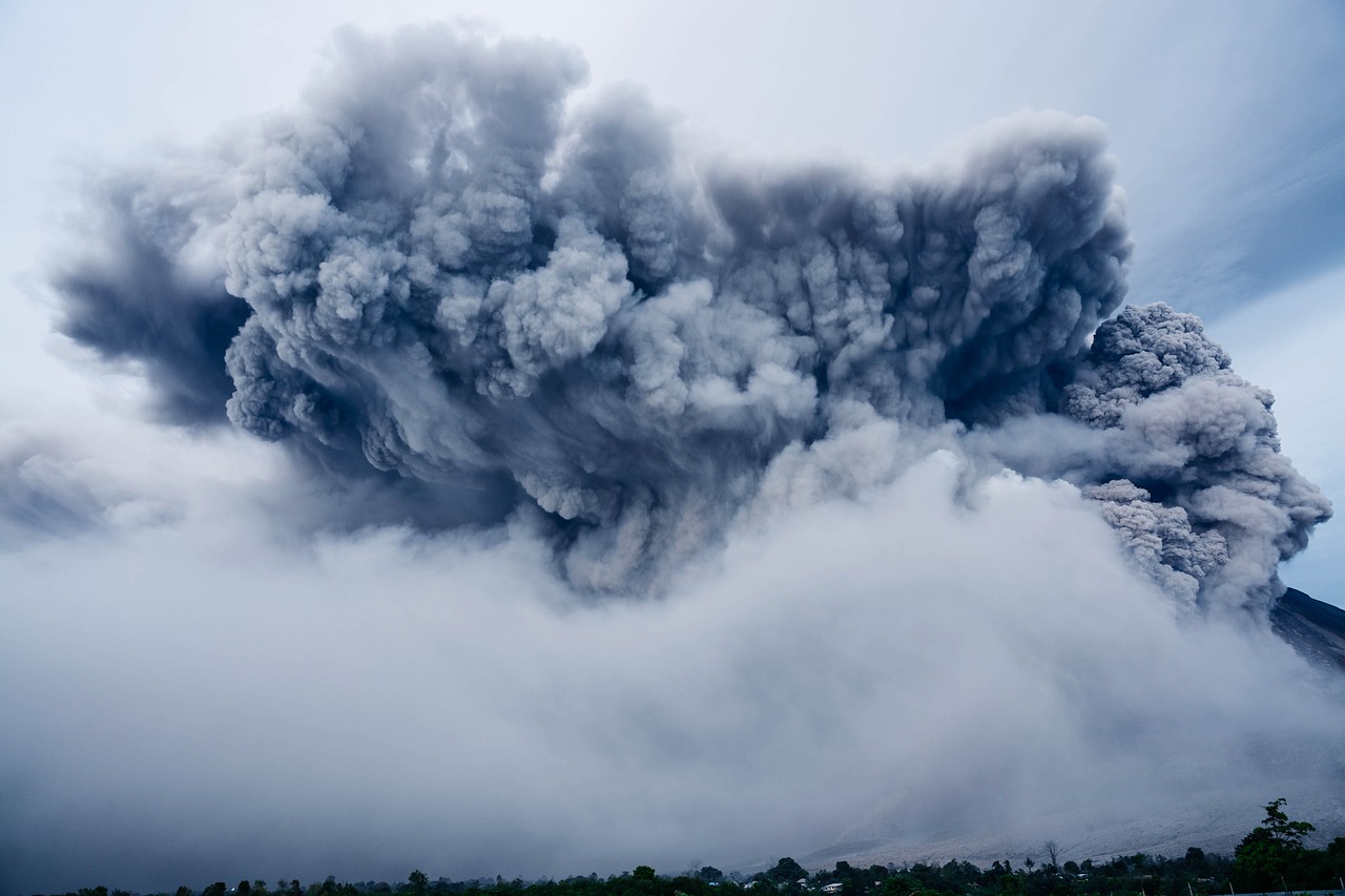 vulcano a La Palma, alle Canarie