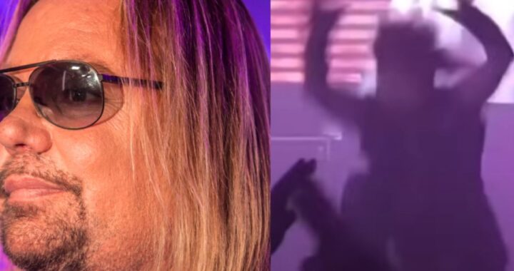 Vince Neil incidente sul palco