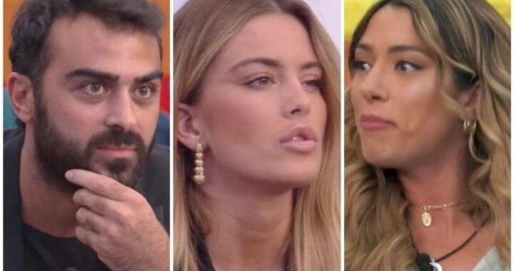 Sophie Codegoni, Soleil Sorge e Gianmaria Antinolfi GF Vip