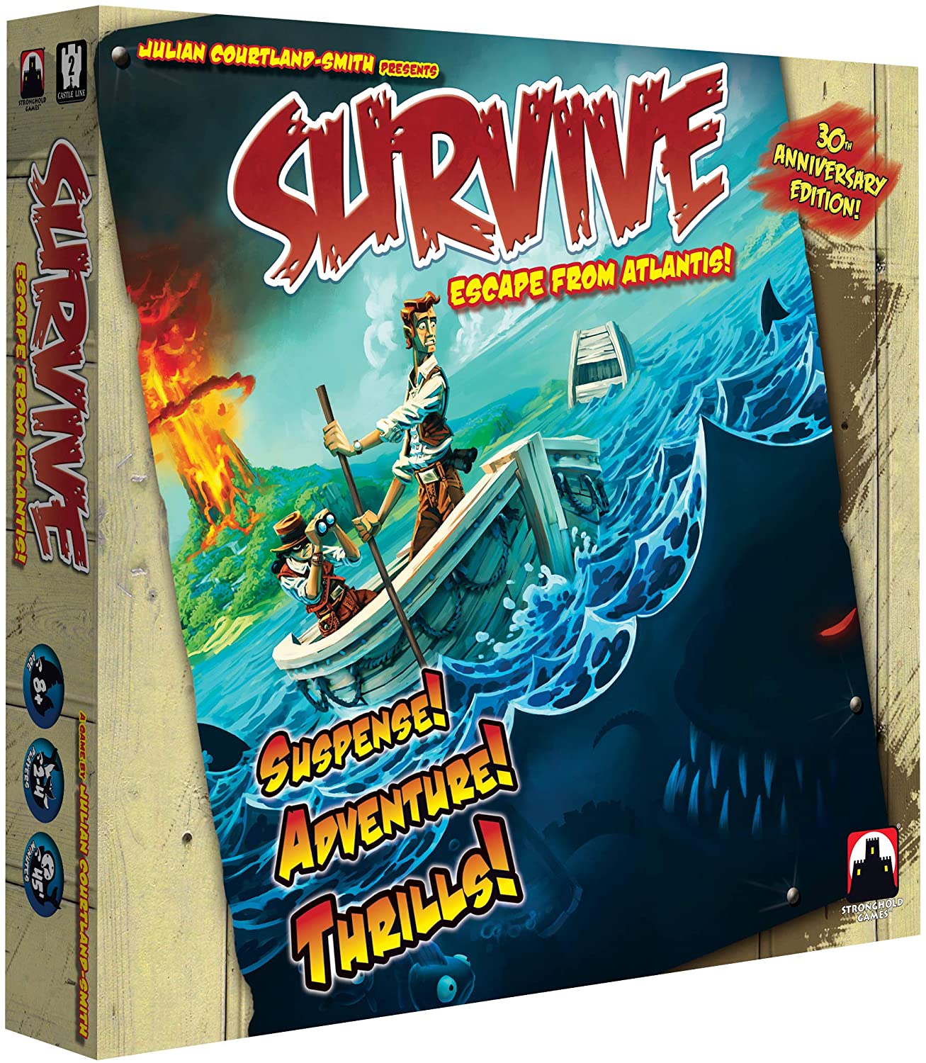 Stronghold Games - Gioco da tavolo Fuga da Atlantide in lingua inglese