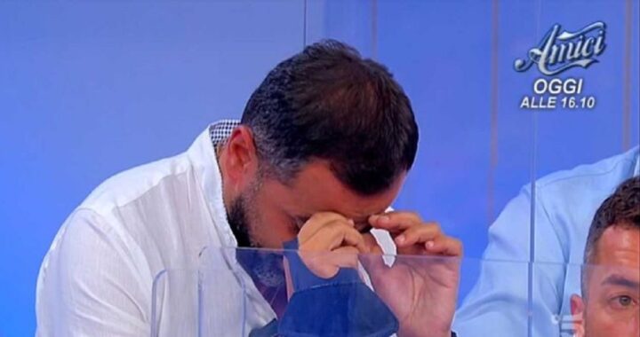 UeD: Marcello Messina scoppia in lacrime