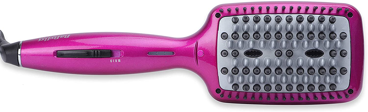 BaByliss HSB100E 3D Liss Brush Spazzola Lisciante, Rivestimento Ceramica