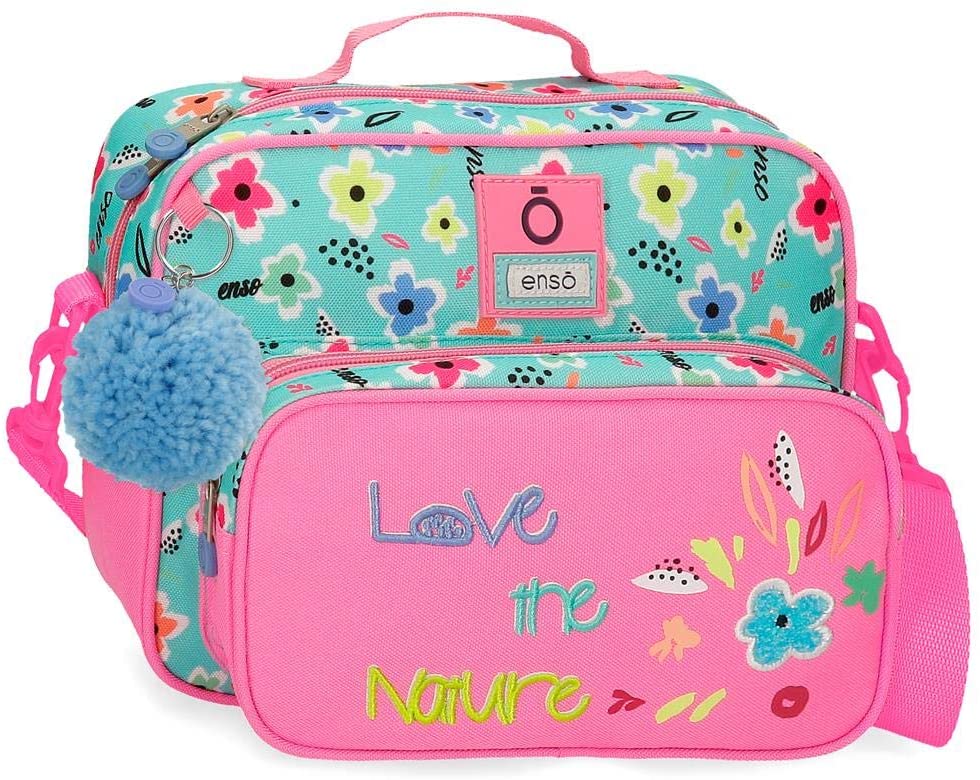 Enso Love The Nature Polyester, multicolored, 26x20x13 cms, Shoulder beauty case