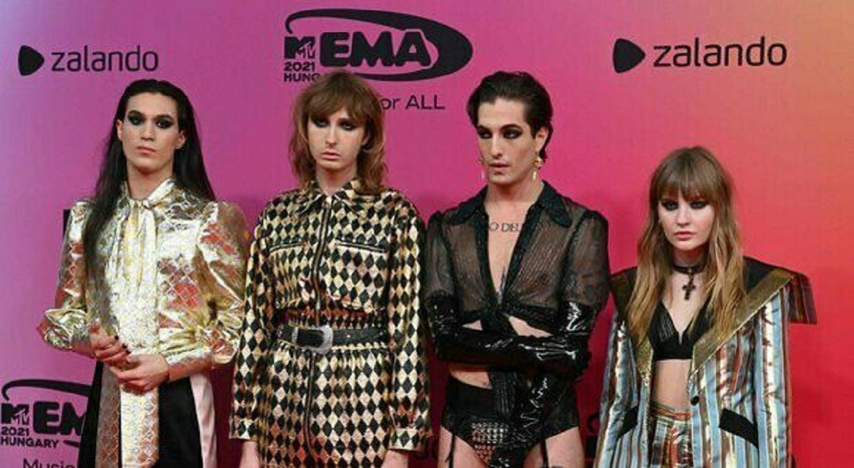 Ennesimo successo dei Maneskin: la band vince gli MTV Ema a Budapest