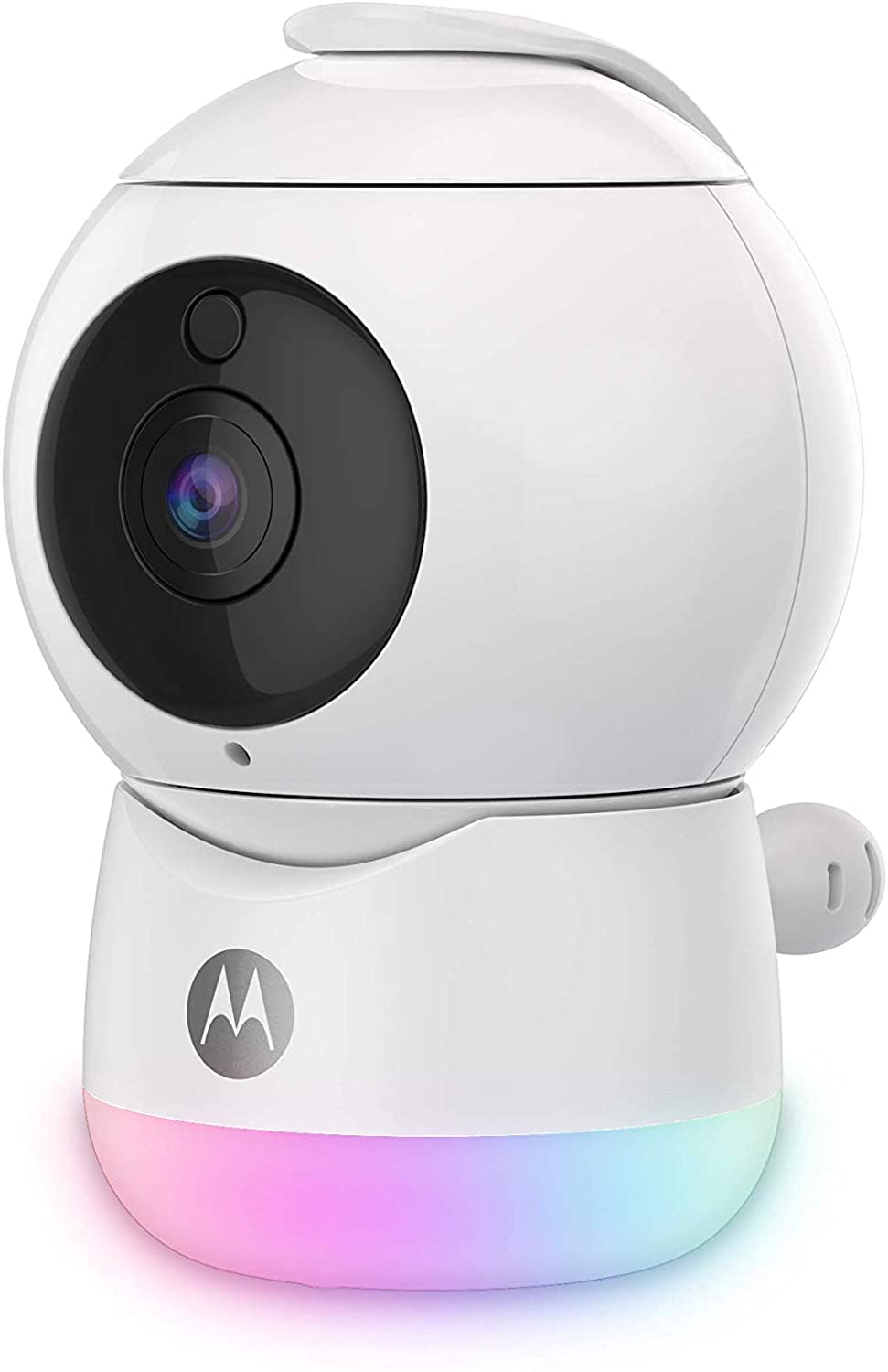 Motorola Baby - Videocamera per Baby Wifi Video Full HD con Luce Notturna - Temperatura, Panoramica, Scansione, Zoom, Inclinazione, Conversazione a 2 vie, Ninne Nanne