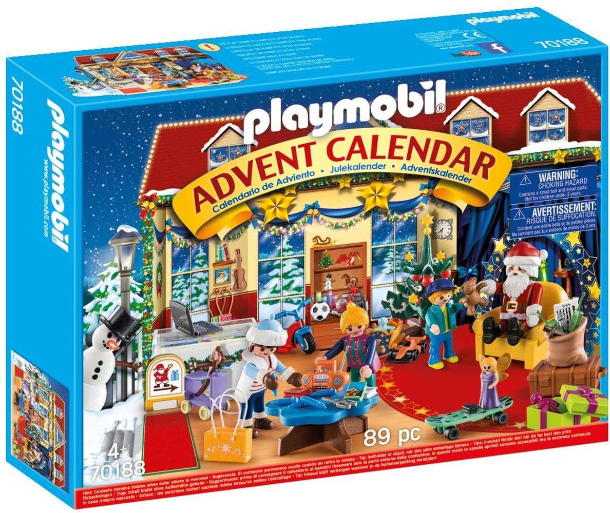 Playmobil Calendario dell'Avvento 70188 - Il Negozio dei Giocattoli di Natale
