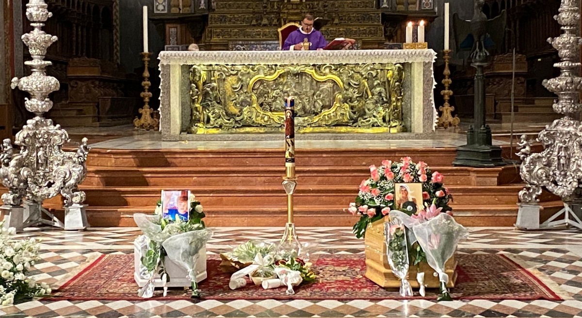 Funerale Viviana e Gioele