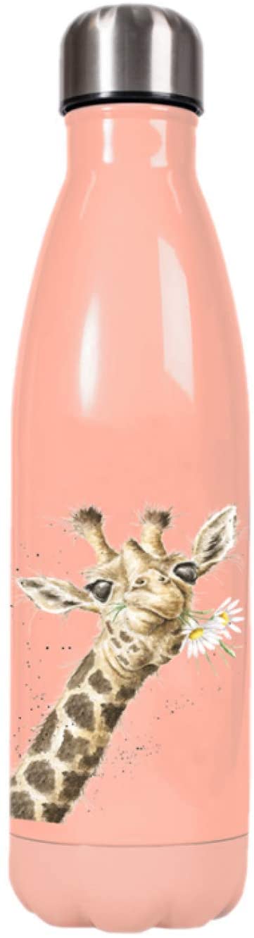 Wrendale Designs - Water bottle with giraffe