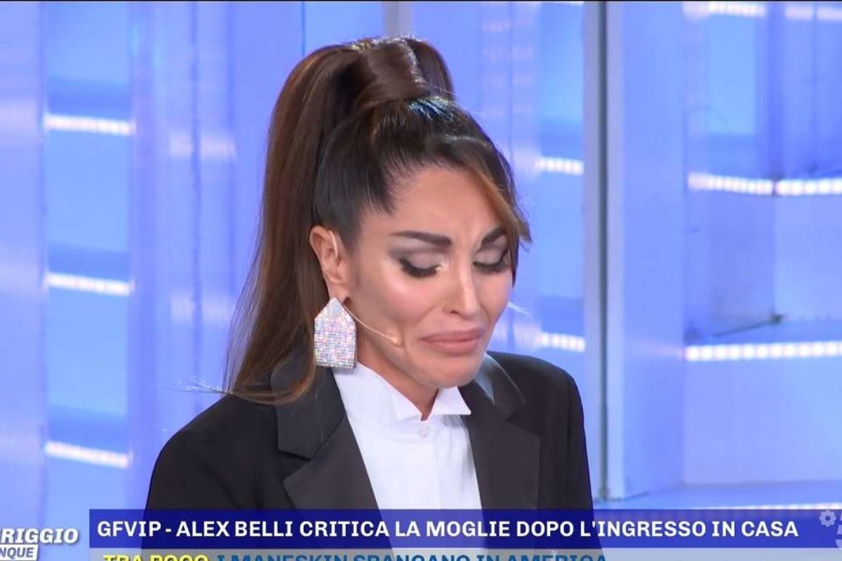Delia Duran in lacrime a Pomeriggio 5: “So che Alex ha sbagliato ma…”