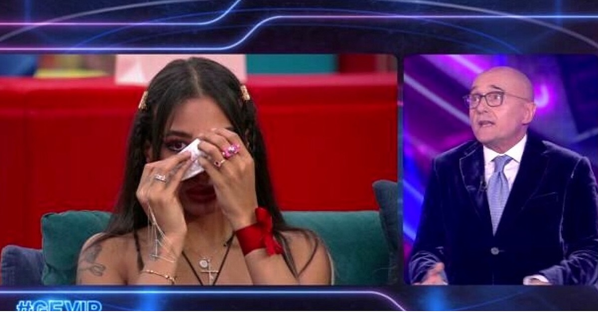 GF Vip: Lulù è visibilmente scossa dopo la puntata. Momenti di sconforto