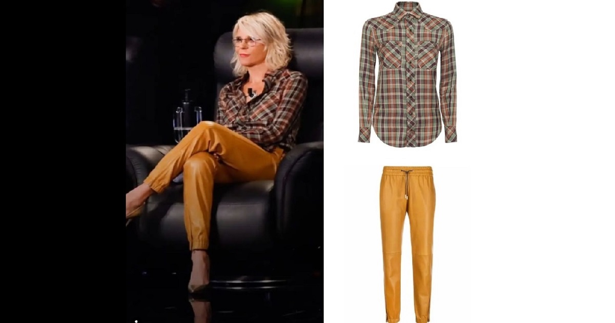 Maria De Filippi, outfit western