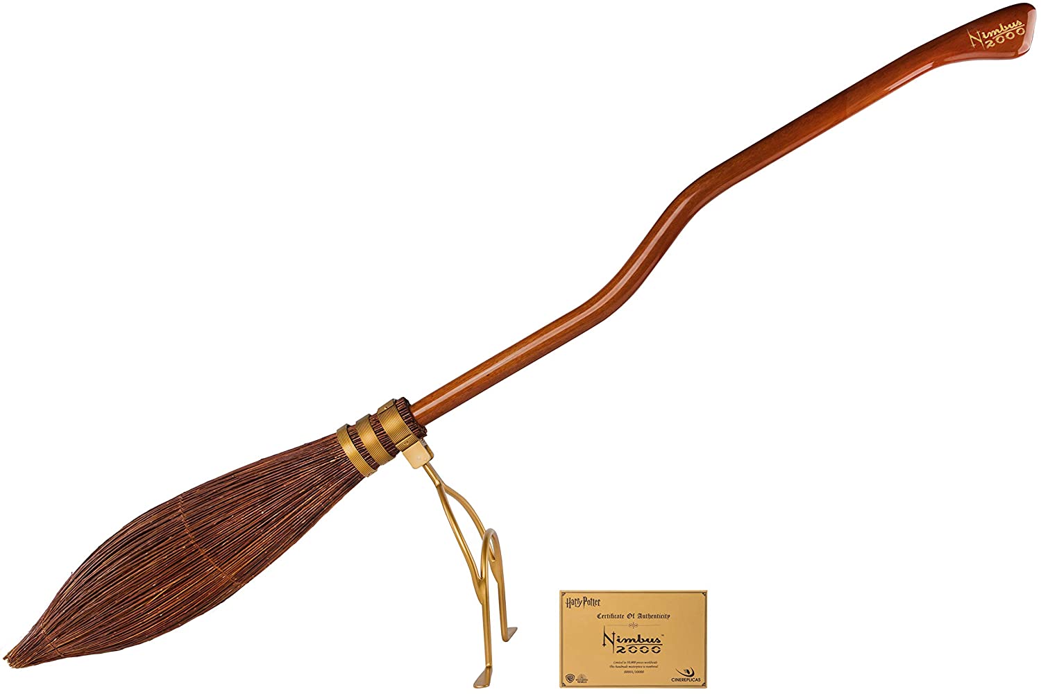 Cinereplicas Harry Potter Nimbus 2000 Nuova Edizione - Dimensioni Reali