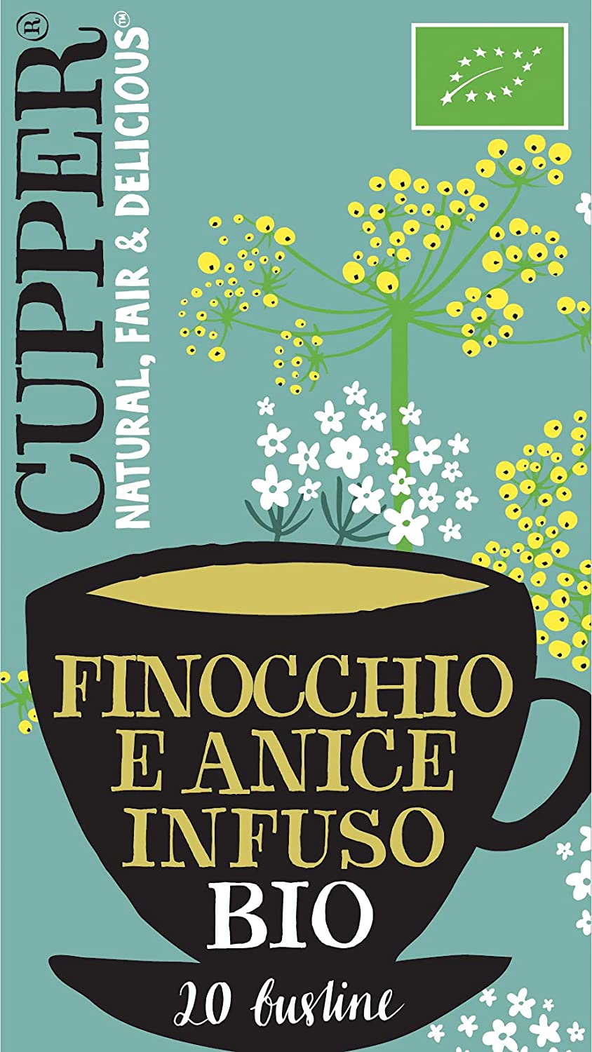 Cupper Tisana Biologica Finocchio e Anice