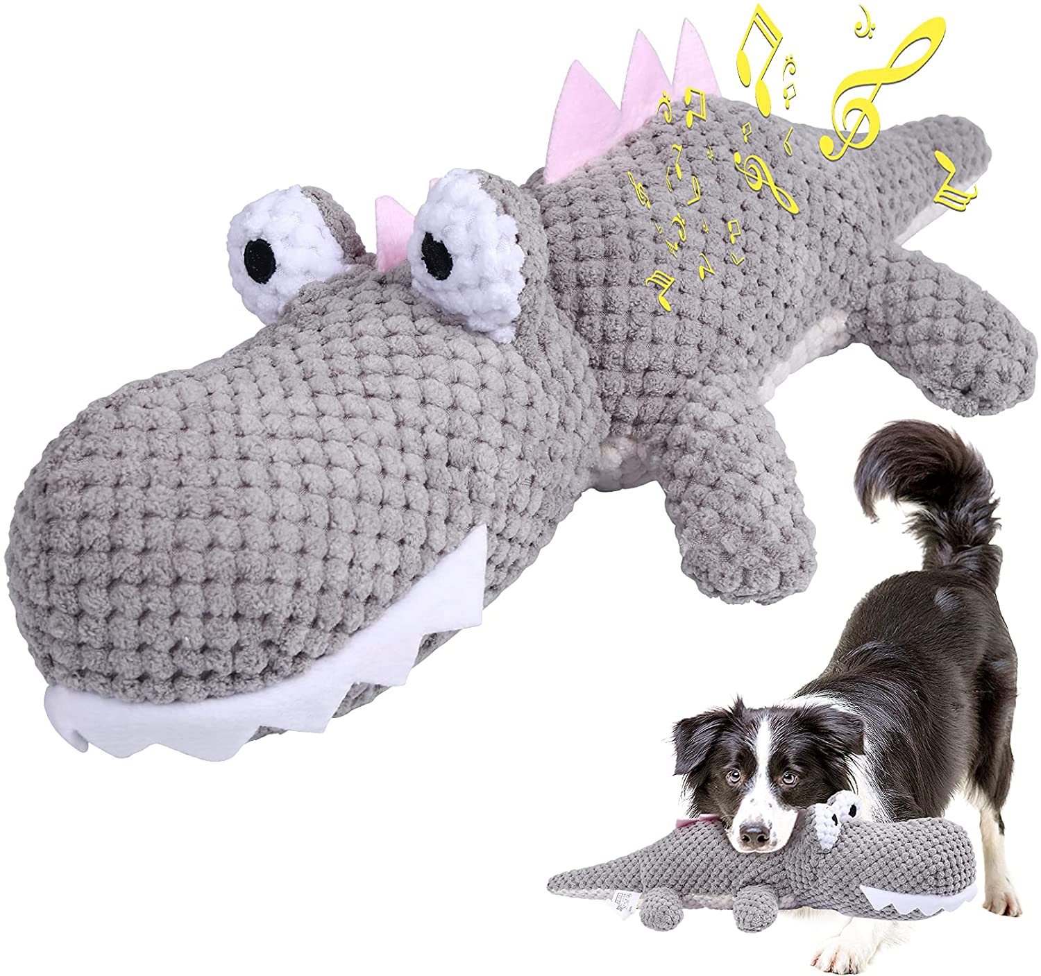 GC Puppy Dog Toys, Soft Toy for Dogs with Resistant and Interactive Chew Squeak