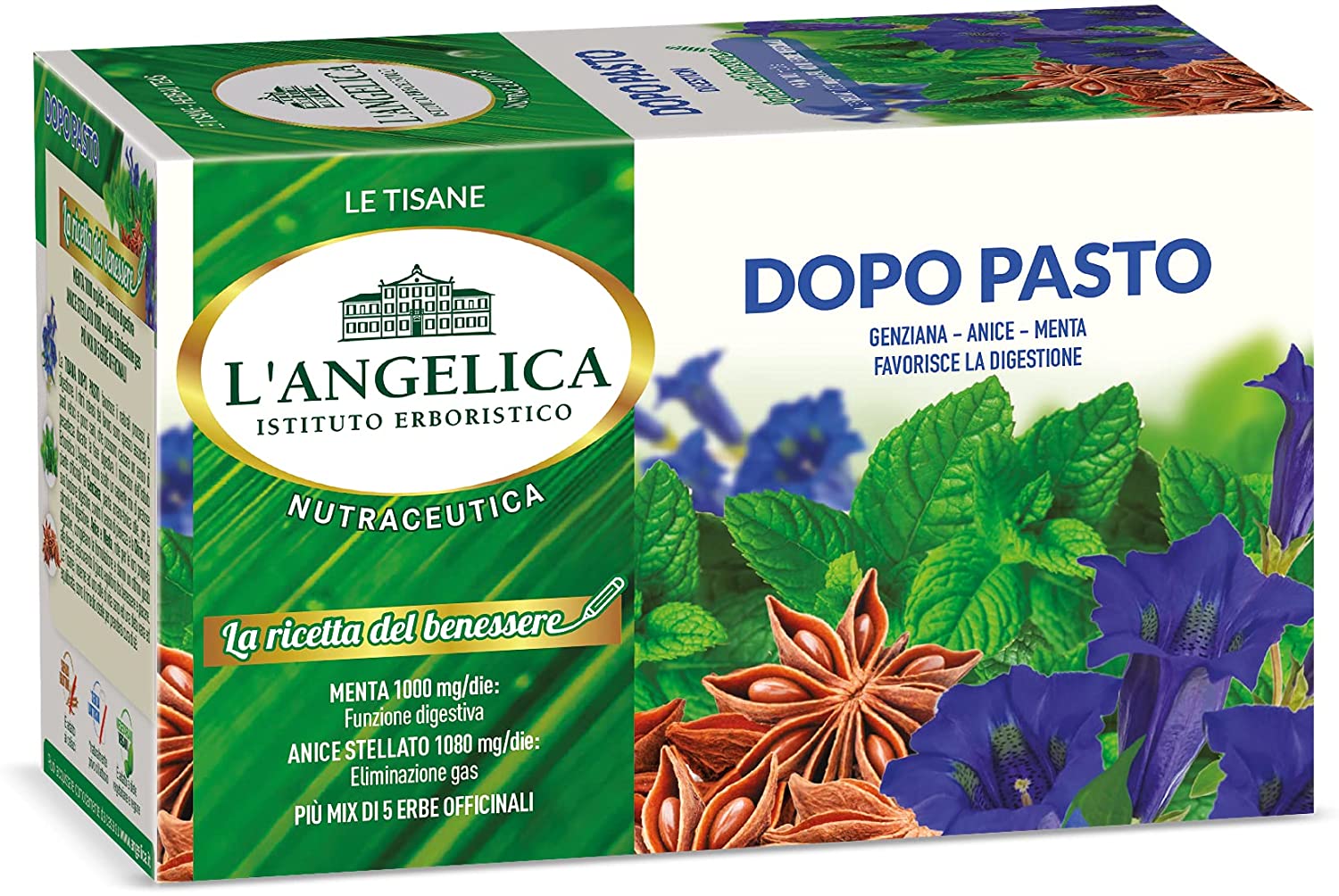 L'Angelica, Tisana Funzionale Dopo Pasto Digestiva
