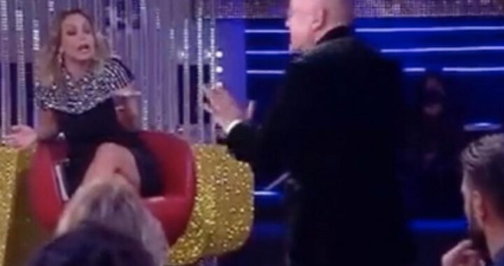 Sonia Bruganelli lite con Alfonso Signorini