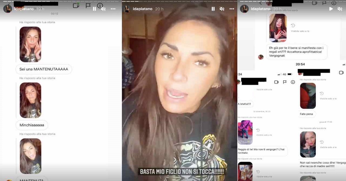 UeD: Ida Platano is insulted on social media