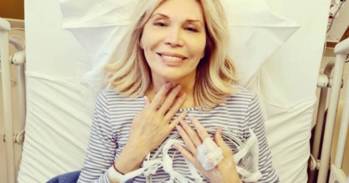 Operazione al cuore per Amanda Lear