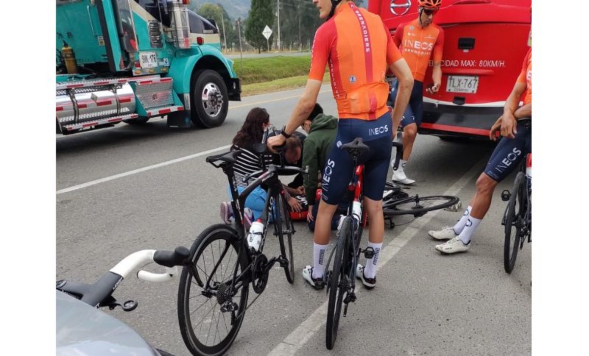 Egan Bernal in terapia intensiva