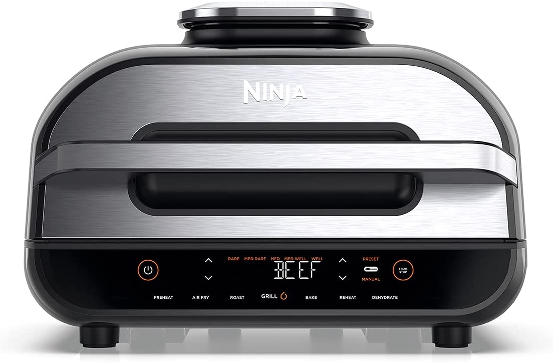 Ninja Foodi AG551EU Max Griglia e Friggitrice ad Aria con Sonda Digitale da Cucina