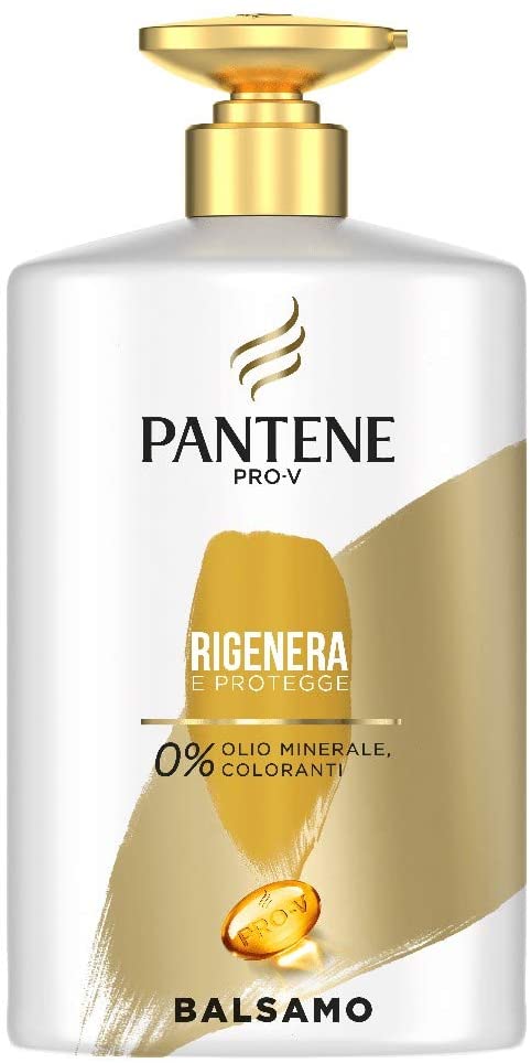 Pantene Pro-V Balsamo Capelli Rigenera & Protegge per Capelli Danneggiati, 900ml