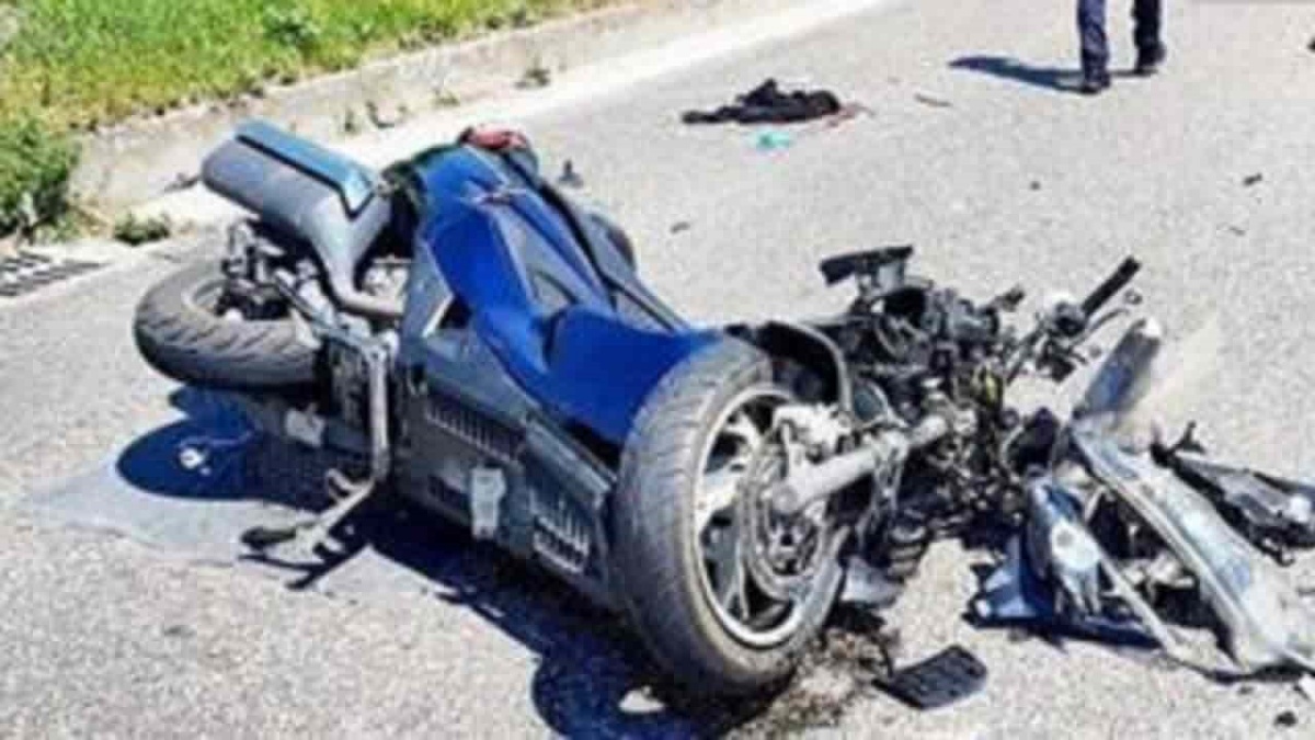 two teenagers who died in a motorbike accident in Pellezzano