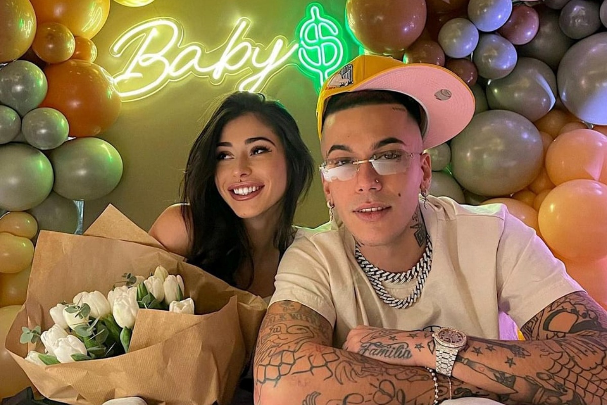 Il baby Shower di Sfera Ebbasta e Angelina