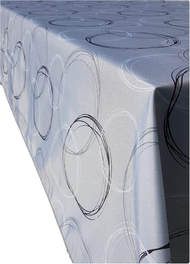 Valia Home Rectangular stain-resistant waterproof tablecloth, easy to clean thanks to the lotus effect, available in different designs and sizes