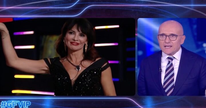 GF Vip, Biagio D'Anelli e Miriana: un bacio dal vetro