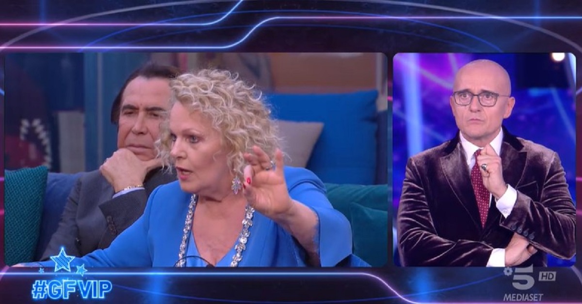 GF Vip: Katia Ricciarelli Vs Miriana Trevisan. La showgirl lascia la diretta e si chiude in camera