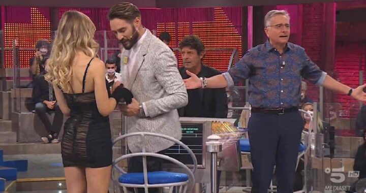 Alex Belli e Paolo Bonolis ad Avanti un altro