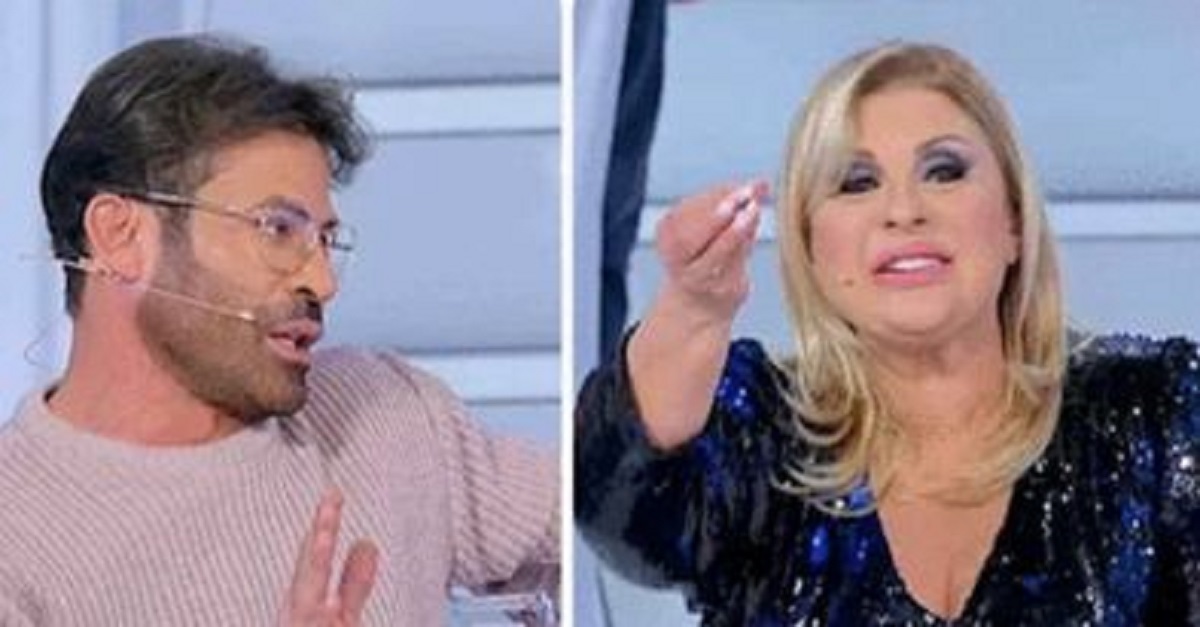 UeD: Tina Cipollari e Gianni Sperti litigano