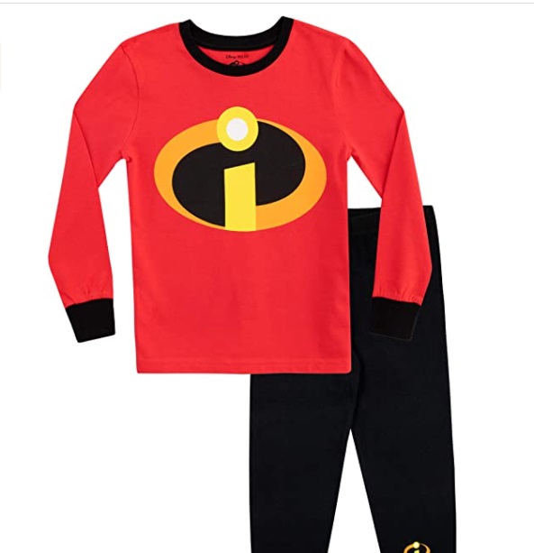 Disney Boys' Long Sleeve Pajamas The Incredibles Tight Fit