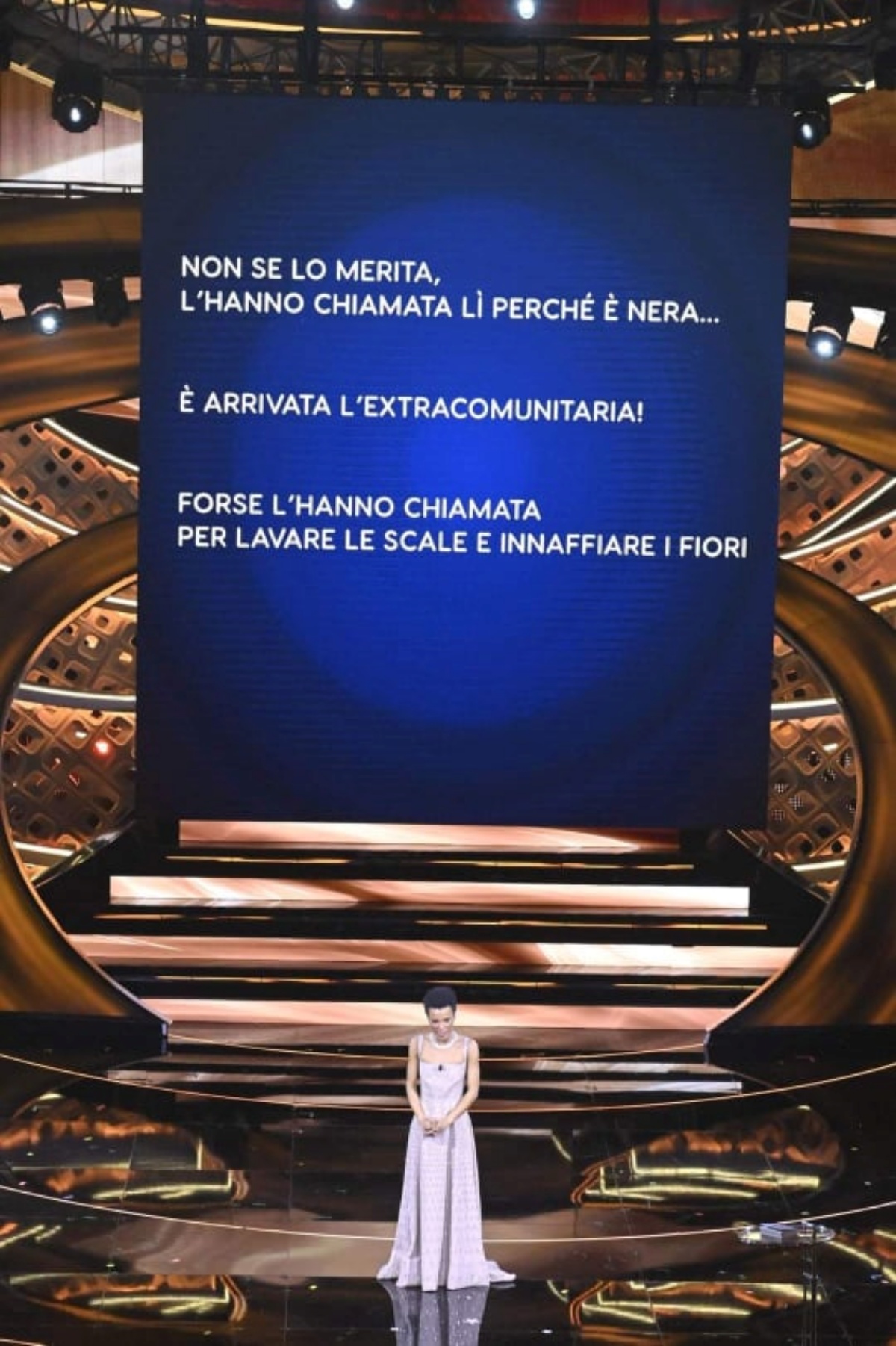 Sanremo 2022 Lorena Cesarini