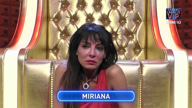 Miriana Trevisan in lacrime per Biagio D’Anelli: “non posso dargli un figlio”