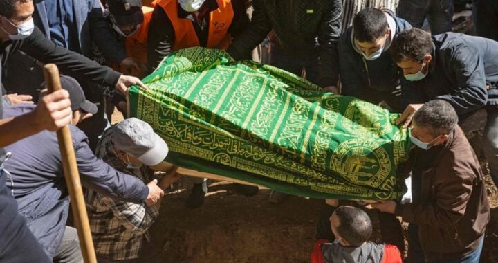 il funerale di Rayan