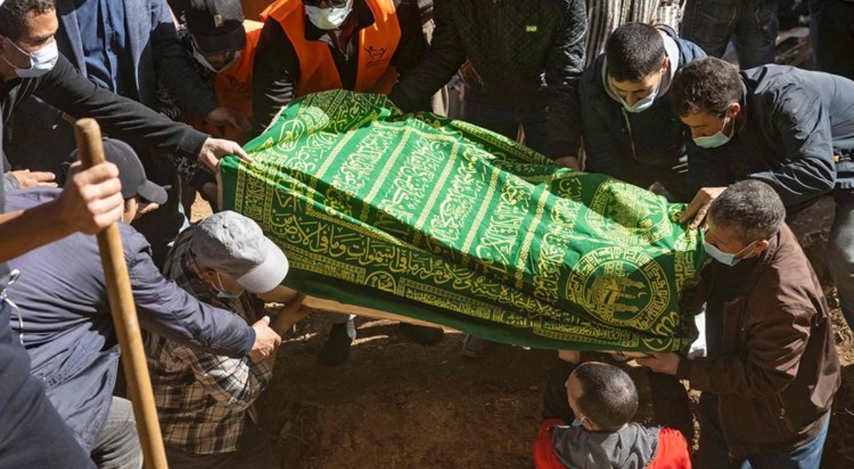 il funerale di Rayan 