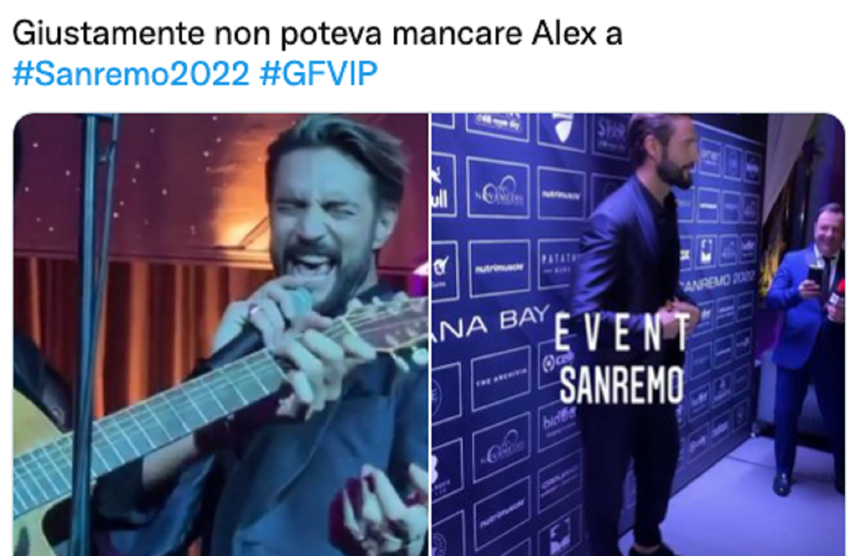 Alex Belli also in Sanremo